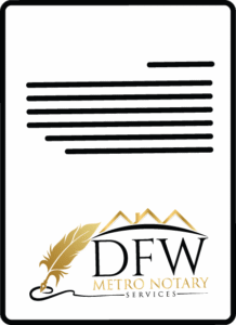 Dfw metro notary services 2